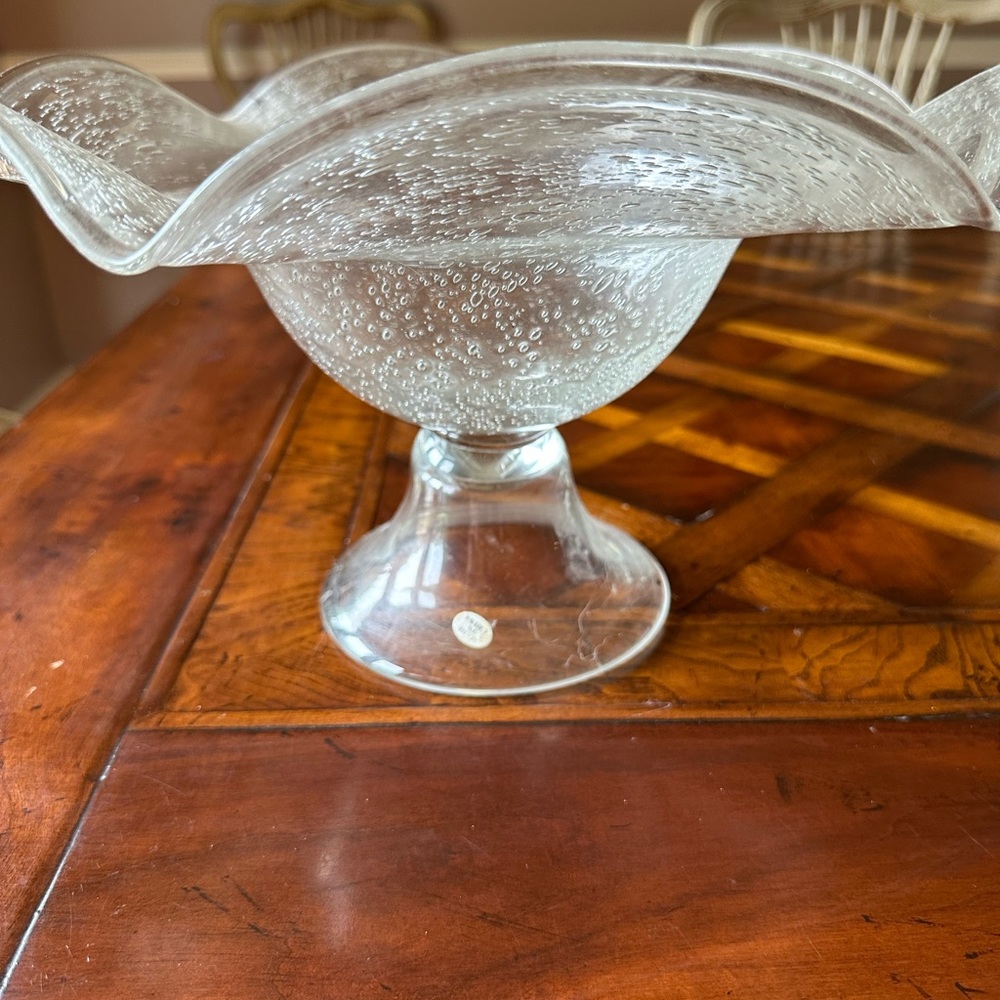 Glass dish
